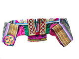 Kuchi tribal boho embroidered and beaded top